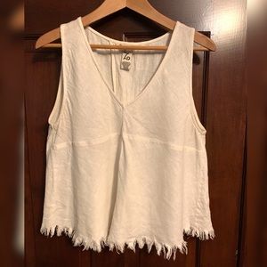 Índigo Rein Linen Top